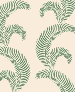 Jasmine Wallpaper In Garden Green