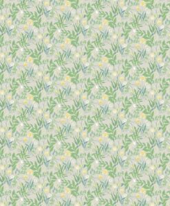 Spring Garden Wallpaper in Green