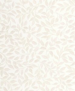 SPRING Wallpaper in Mother of pearl white